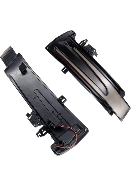 2x Araç Dikiz Aynası LED Dinamik Dönüş Sinyali Işık Göstergesi Flaşör - Sce Gla W176 W246 (Yurt Dışından)