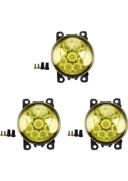 4F9Z-15200-AA 3pcs Araba Sis Lambaları Explorer Transit Focus Için -V Sarı Işık Için (Yurt Dışından)