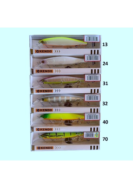 D Killer's Minnow Hamai 105F 10.5cm 13.2gr 1mt Dalar Maket Yem