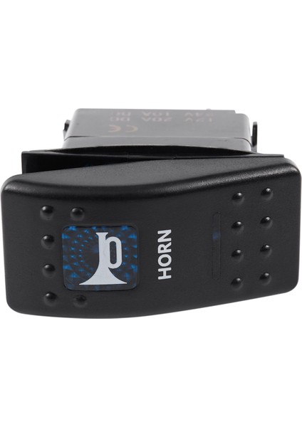 5x Mavi Işık Korna Desenli LED 12V/20A 24V/10A 5-Pin Rocker Geçiş Anahtarı Araba Tekne (Yurt Dışından) modelleri