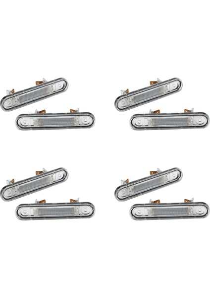 W124 W201 W202 Araba Plaka Işığı Için 4 Çift LED Plaka Işığı (Yurt Dışından)