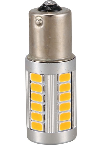 20 Adet Amber 1156PY BAU15S PY21W LED 33SMD Araba Kuyruk Dönüş Freni Ters Sinyal Ampul Y (Yurt Dışından)
