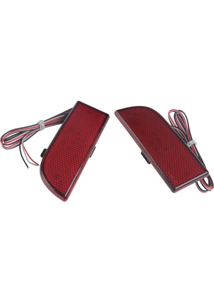 1 Çift Arka Tampon Reflektör LED Stop Fren Lambası W639 2003-14 Için (Yurt Dışından)