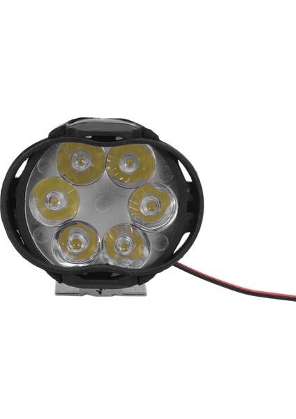 10 Adet 6 Ledmotorcycle Işık Far Düzeneği 10W 1000LM+ANAHTARI Evrensel Scooter Sis Spot Işığı 6000K Beyaz (Yurt Dışından) fırsatları