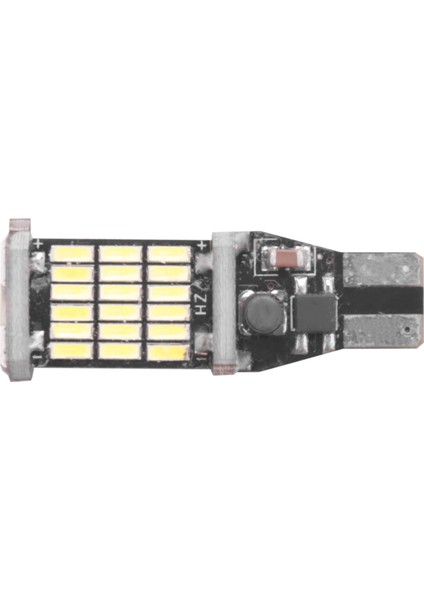 16X T15 W16W 45 Smd 4014 LED Araç Ters Arka Ampuller 6000K Beyaz (Yurt Dışından) fırsatları