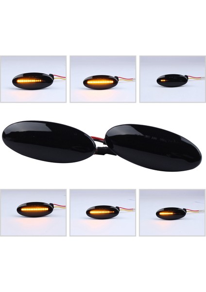 4x Araba Dinamik LED Yan Işaretleyici Dönüş Sinyali Işıkları Dualis Juke Micra Mart Micra (Yurt Dışından) indirimleri