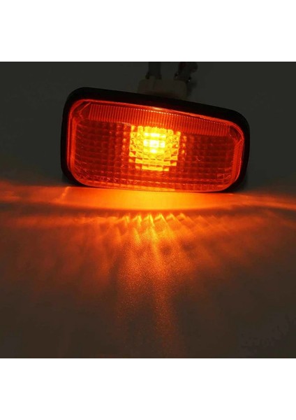 4x Araba Amber Yan Işaretleyici Işık Işık Tekrarlayıcı Lamba Göstergesi 106 306 406 806 108 Için (Yurt Dışından)