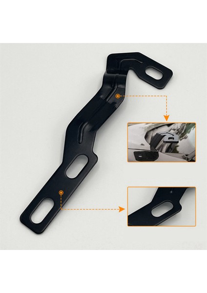 8x LED Işık Pod Metal Kaput Montaj Braketi Kiti 2016-2020 Için Hendek Kaput Işık Braketleri (Yurt Dışından) modelleri