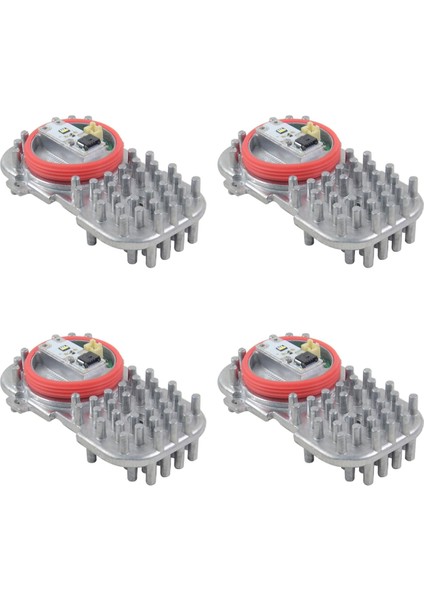 4x 63117263051 Far Ekleme Diyot Modülü LED Kontrol Ünitesi - 3 4 6 Serisi X3 X5 X6 E92 E93 F32 F36 F12 F13 F15 (Yurt Dışından)