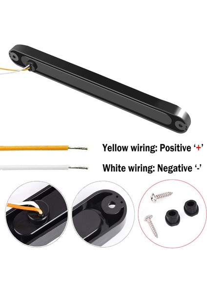 4 Adet 10 Inç 15 LED Römork Işık LED Dur Dönüş Kuyruk Işık Ağır Hizmet Tekneler Kamyonlar Için Üçüncü Fren Çubuğu Şerit Amber (Yurt Dışından) fırsatları