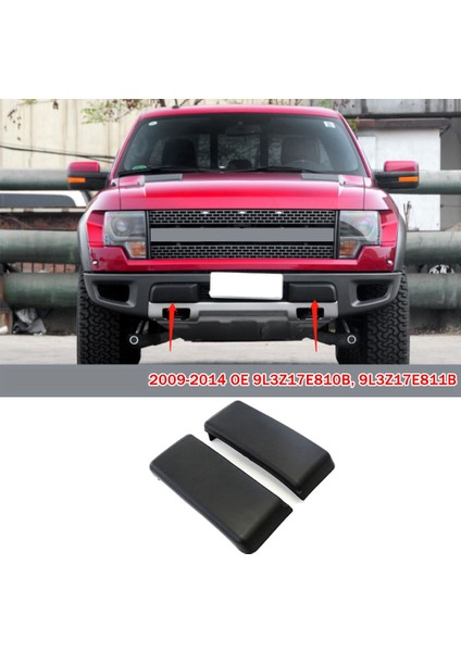 Ford F150 2009-2014 Için 1 Çift Ön Tampon Pad Guard Numarası: 9L3Z17E810B, 9L3Z17E811B (Yurt Dışından) modelleri
