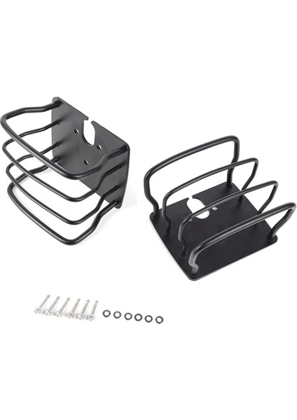Araba Arka Kuyruk Işık Lambası Kapağı Koruma Jeep Wrangler Tj 1997-2006 Aksesuarları Siyah 2 Adet (Yurt Dışından)