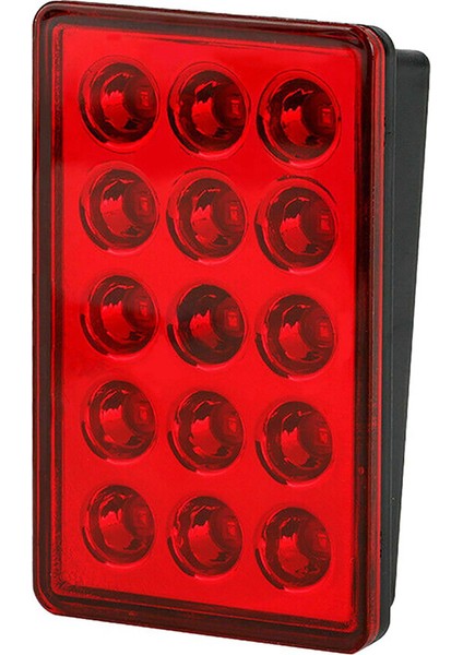 2x LED Araç Fren Lambası 15LED F1 Tarzı Evrensel Kabuk Pilot Işık Araba Arka Spoiler LED Fren Lambası Kuyruk Lambası Kırmızı Kabuk (Yurt Dışından) fırsatları