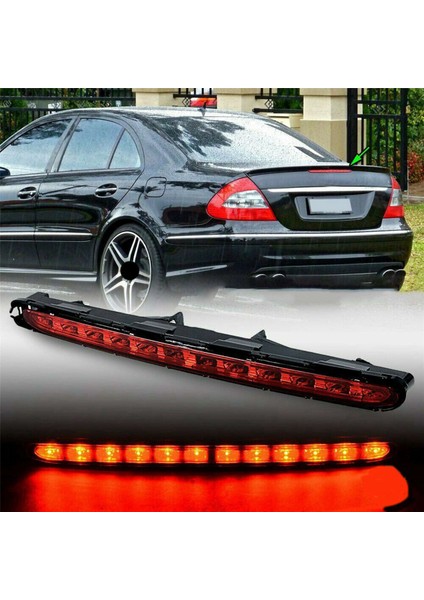 2x W211 E-Sınıfı 03-09 LED Arka Yüksek Fren Arka Işık Lambası 3rd Üçüncü Stop Kuyruk Fren Lambası A2118200156 (Yurt Dışından)