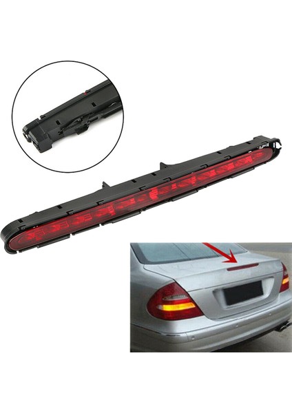 2x W211 E-Sınıfı 03-09 LED Arka Yüksek Fren Arka Işık Lambası 3rd Üçüncü Stop Kuyruk Fren Lambası A2118200156 (Yurt Dışından)