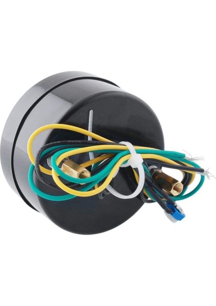 4x 24V 2 Inç 52MM Evrensel Araba Motosiklet Yakıt Seviyesi Ölçer Göstergesi LED Işık Ekran Yakıt Deposu Göstergesi Tekne Kamyon Rv (Yurt Dışından)