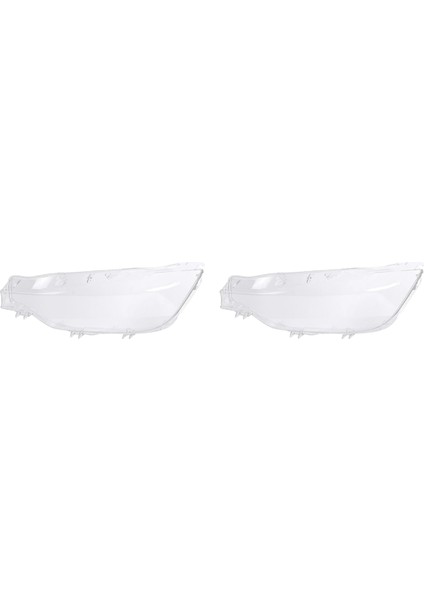 2x Sol Ön Farlar Şeffaf Abajurlar Farlar Kapak Lens Kabuk 3 Serisi F30 F35 16-18 63117419629 (Yurt Dışından)