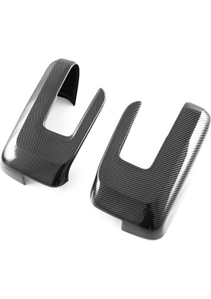 Karbon Fiber Dikiz Aynası Dekoratif Kapak Geri Vites Aynası Koruyucu Kapak Ford Raptor Için F150 2021 2022 2023 (Yurt Dışından)
