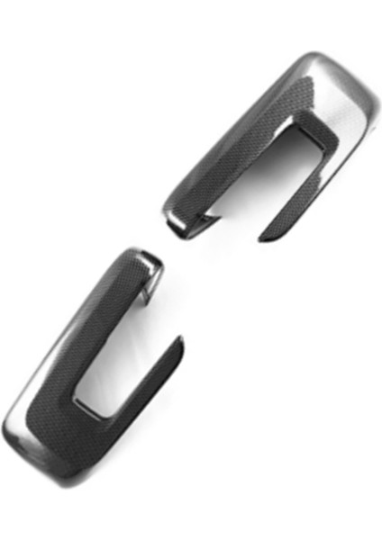 Karbon Fiber Dikiz Aynası Dekoratif Kapak Geri Vites Aynası Koruyucu Kapak Ford Raptor Için F150 2021 2022 2023 (Yurt Dışından)