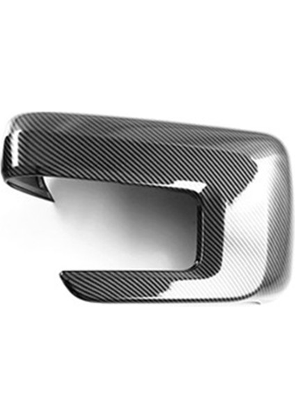 Karbon Fiber Dikiz Aynası Dekoratif Kapak Geri Vites Aynası Koruyucu Kapak Ford Raptor Için F150 2021 2022 2023 (Yurt Dışından)