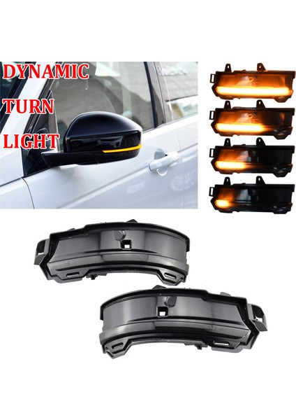 Dinamik LED Dönüş Sinyali Işık Dikiz Yanıp Sönen Ayna Lambası Range Evoque Velar L560 F-Pace Için (Yurt Dışından)