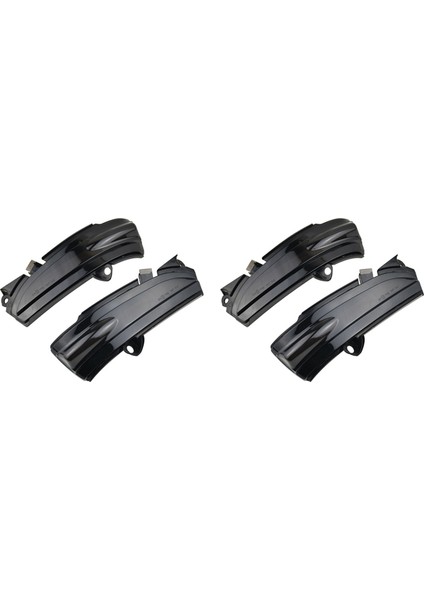 4x Araba LED Yan Kanat Dinamik Dönüş Sinyal Işığı Dikiz Aynası Göstergesi Mondeo Mk5 V 5 2014-2019 Amber (Yurt Dışından)
