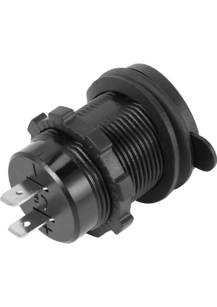 8x 5V 4.2A Çift 2usb Şarj Soketi Adaptörü Güç Çıkışı Için 12V 24V Araba Motosiklet (Mavi) (Yurt Dışından)