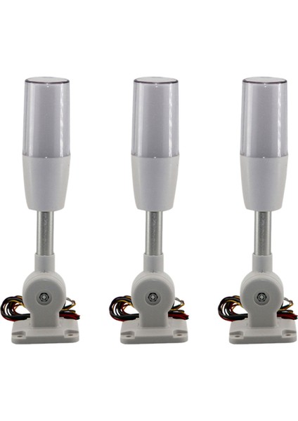 3x Üç Renkli Katlanır 24 V LED Uyarı Lambası Alarm LED Sinyal Kulesi Cnc Makineleri Için Uyarı Işığı Gösterge Arıza (Yurt Dışından)