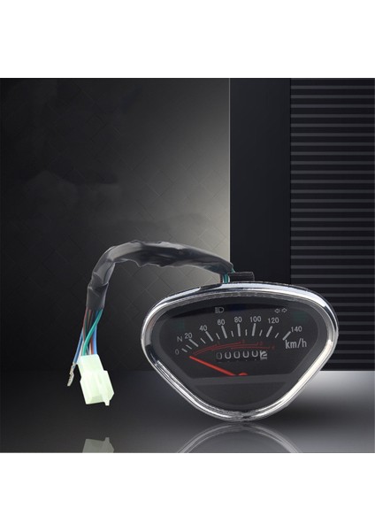 5x Motosiklet Metre Kilometre Sayacı Ölçer Arka Işık LCD Dijital Gösterge Enstrüman Vintage 70 JIALING70 (Yurt Dışından) modelleri