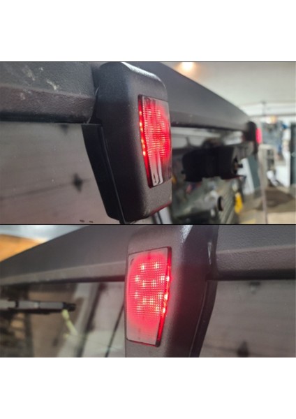 2007-2017 Jeep Wrangler Jk Için LED Işıklar Yüksek Arka Fren Lambası Bagaj Kapağı LED Işıkları 3rd Fren Arka Lamba (Yurt Dışından)