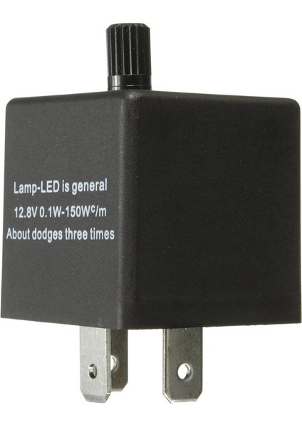 10X 12 V 3 Pin LED Ayarlanabilir Araba Flaşör Flaş Röle Dönüş Sinyali Işık Göstergesi Için (Yurt Dışından) fırsatları