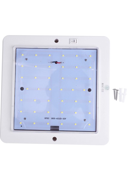 2x 9W 12V Araba Karavan Rv LED Iç Çatı Tavan Iç Lamba Kubbe Işık Soğuk Beyaz (Yurt Dışından) fiyatları