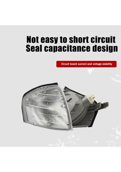 Ön Gösterge Köşe Işık Sinyal Lambası Mercedes Benz C-Class W202 C180 C220 C200 C250 Lh 2028260943 Rh 2028261043 (Yurt Dışından)