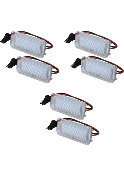 Explorer Kaçış Için 6pcs 18-Smd LED Plaka Işıkları Hata Ücretsiz (Yurt Dışından)