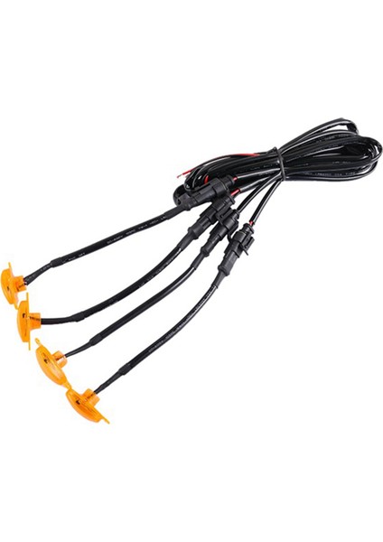 10 Adet Araba Ön Tampon LED Izgara Lambası Ön Izgara Drl Gündüz Farı Suv 2014-2020 Için (Yurt Dışından)