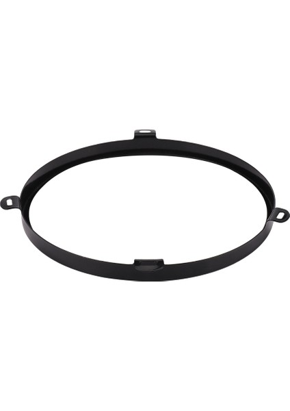 Jk Tj 07-17 Için 4 Adet 7 Inç LED Far Yuvarlak Halka Montaj Braketi Siyah (Yurt Dışından)