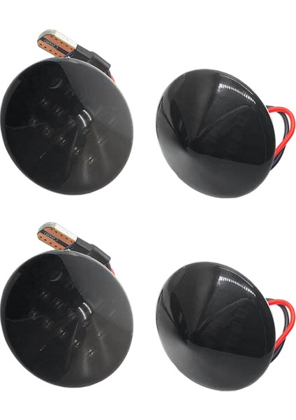 4x Araba LED Dinamik Yan Işaretleyici Dönüş Sinyal Işığı Punto 1999-2010 Doblo 2001-2005 Için (Yurt Dışından)