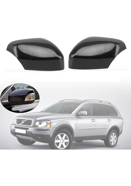 Dış Dikiz Aynası Kapağı Kapağı Yan Ayna Muhafazası Kapak Kabuk Trim Hood Volvo XC90 2007-2014 XC70 2008-2012 39894341 (Yurt Dışından) fiyatları