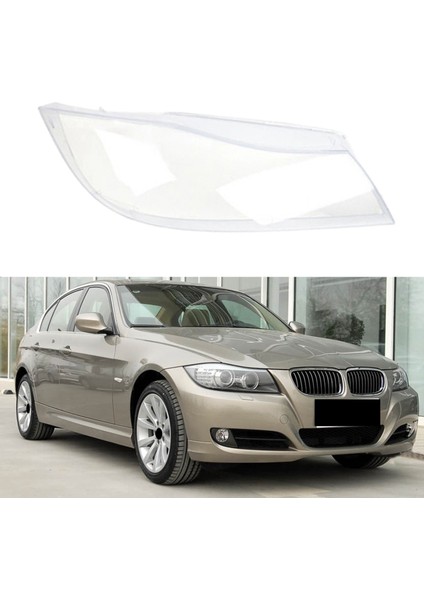 Araba Kafa Işık Gölge Xenon Far Şeffaf Lens Kabuk Kapak Bmw 3 Serisi Için E90 E91 2005-2012 Sağ Ön (Yurt Dışından) indirimleri