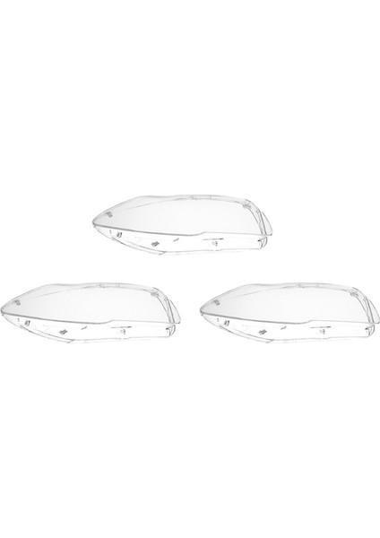3x Araba Ön Far Başkanı Işık Lambası Lens Kapağı-5 Serisi F10 F18 520 523 525 535 530 2010-2014 Sağ (Yurt Dışından)
