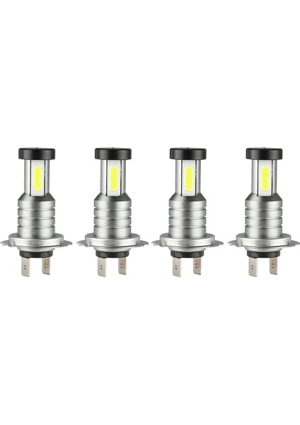 6x H7 LED Far Ampul Kiti Yüksek Düşük Huzmeli 100W 30000LM Süper Parlak 6000K Beyaz (Yurt Dışından)