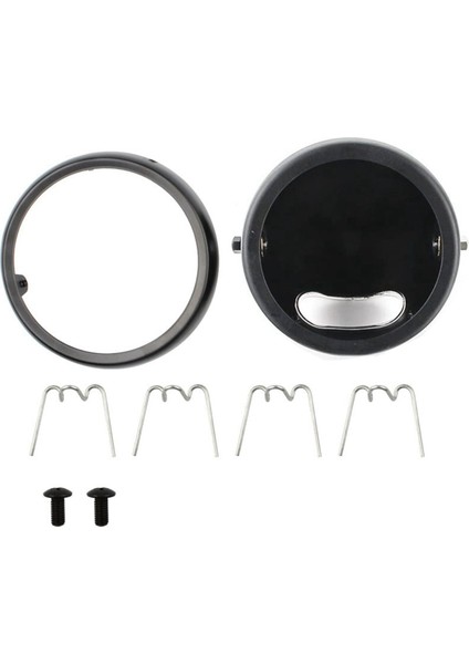 2x 5-3/4 Inç 5.75 Inç Motosiklet Farlar Konut Kovası Motosiklet Aksesuarları Siyah (Yurt Dışından) fiyatları