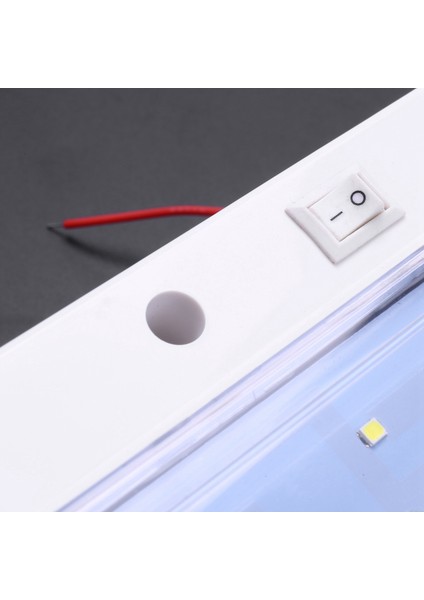 3x 9W 12V Araba Karavan Rv LED Iç Çatı Tavan Iç Lamba Kubbe Işık Soğuk Beyaz (Yurt Dışından) indirimleri