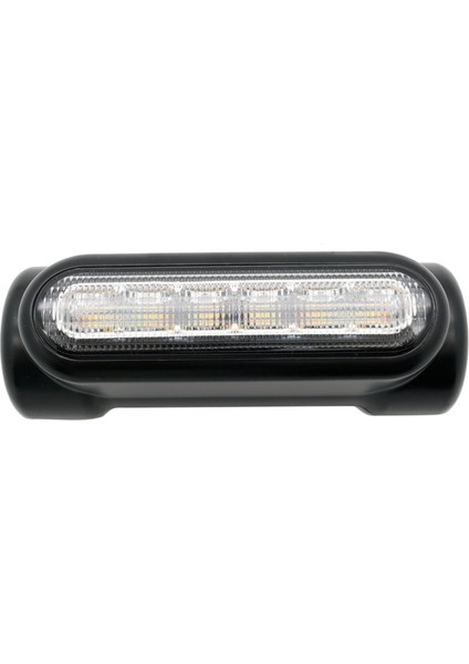2x Motosiklet LED Otoyol Bar Switchback Sürüş Işığı/dönüş Sinyali Işığı (Siyah) (Yurt Dışından)