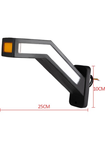 4 Adet 33LED Römork LED Yan Işaretleyici Aydınlatma Anahat Işaretleyici Kamyon Işık Van Römork Için LED Işıkları 12-24V (Yurt Dışından) fırsatları