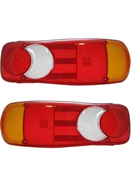 2 Adet Kamyon Kuyruk Aydınlatma Koruması Ters Işık Işık Konut Römork Fren Aydınlatma Koruması Daf LF45 LF55 Nissan Cabstar Kamyon (Yurt Dışından)