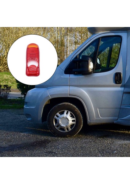 2 Adet Kamyon Kuyruk Aydınlatma Koruması Ters Işık Işık Konut Römork Fren Aydınlatma Koruması Daf LF45 LF55 Nissan Cabstar Kamyon (Yurt Dışından) modelleri