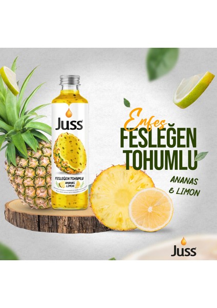 Fesleğen Tohumlu Ananas&limon Aromalı Meyve Suyu 6'lı 250 ML fiyatları
