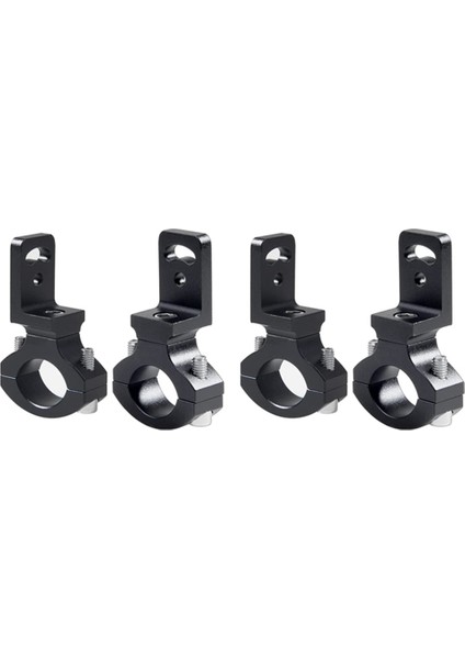 4 Adet Evrensel Gidon 22 25MM 7/8 Inç Motosiklet Far Braketi Spot Tutucu Boru Kelepçesi Cafe Chopper Için (Yurt Dışından)