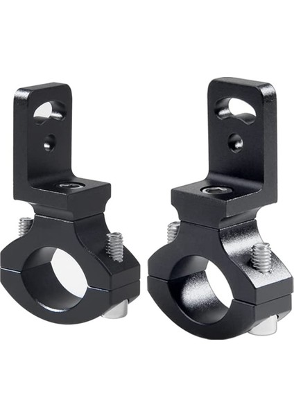 4 Adet Evrensel Gidon 22 25MM 7/8 Inç Motosiklet Far Braketi Spot Tutucu Boru Kelepçesi Cafe Chopper Için (Yurt Dışından)